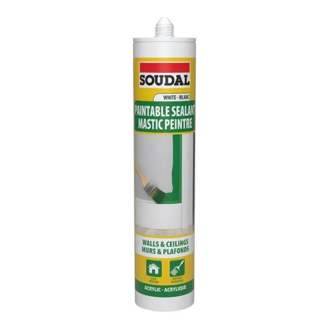Soudal - Paintable Sealant - 270ml