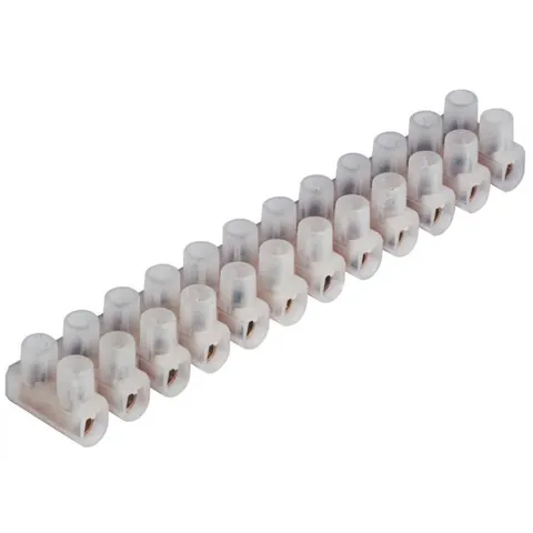 Plastic Terminal Block - 30 Amp / Clear