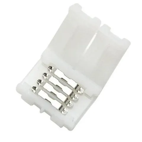 10mm 4 Way - PCB RGB Striplight Connector