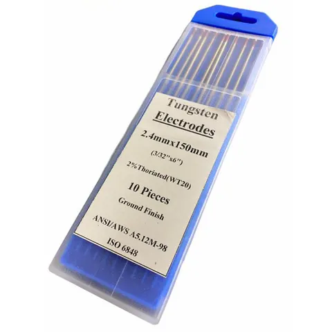 Tungsten Electrodes - For Mild Steel - 10 Pack - Click to Choose - 2.4mm Diameter / Stainless/ Mild Steel