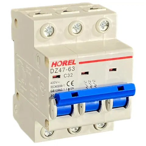 Miniture Circuit Breaker - 3 Pole - 32 Amp