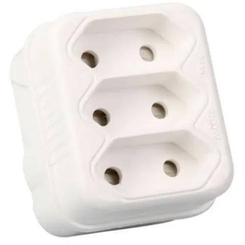 3 x 5Amp 2 pin Eurodaptor