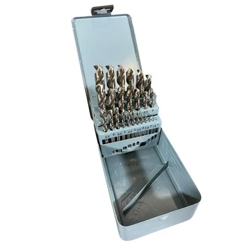 M2 Drill Bit Set - Fully Ground - 25 Piece