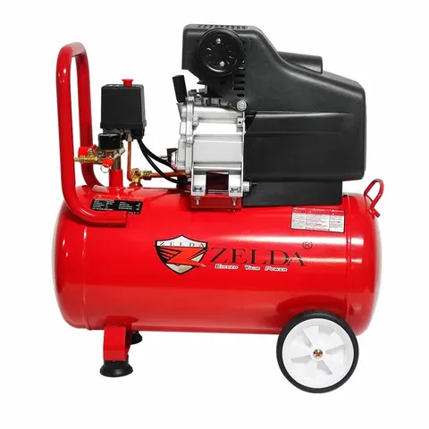 Zelda - 2.5HP - 50 Litre Direct Drive Air Compressor - 230V - 8 Bar
