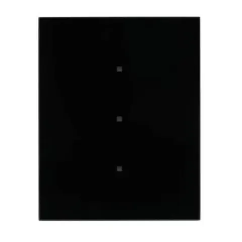 TIS Panel - Venera - 3 Gang - WIFI - Black