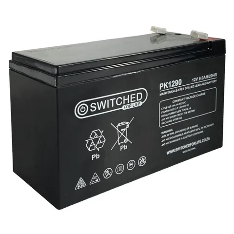 Battery - 12V - 9AH - Switched For Life