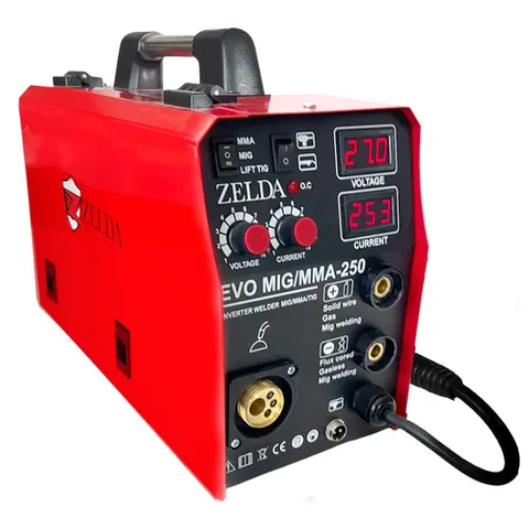 Zelda - Mig Welder - EVO-Mig/ MMA 250Amp (MIG, Tig, Stick)