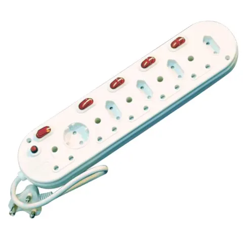 Selectrix - 10 Way Multiplug With 5 X 16A + 4 X 5A 2 Pin + 1 Round Socket + 5 Switches - (SC 17B)
