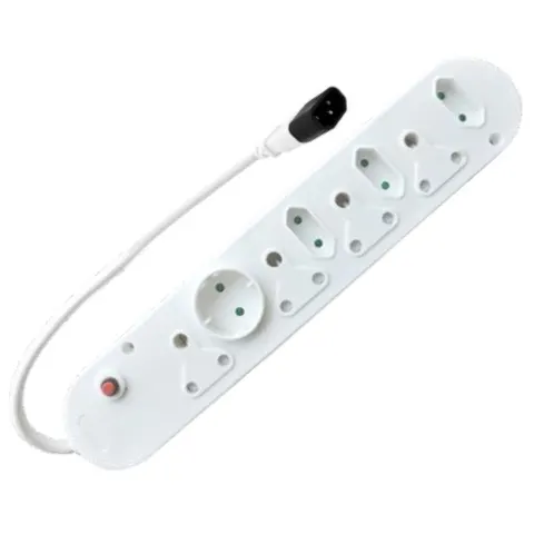 Selectrix - 8 Way Multiplug With 4 X 16A + 3 X 5A 2 Pin + 1 Round Socket - (SC 22AA)