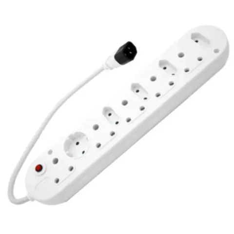 Selectrix - 10 Way Multiplug With 5 X 16A + 4 X 5A 2 Pin + 1 Round Socket - (SC 12DD)