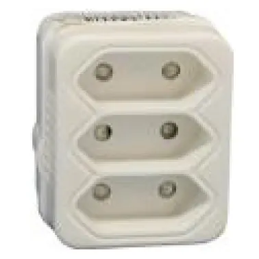 Selectrix - 3 X 5A 2 Pin / Euro Adaptor - (SC 592)