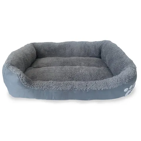Plush Pet Sofa Bed - L - 56 x 41 cm 750g / Grey