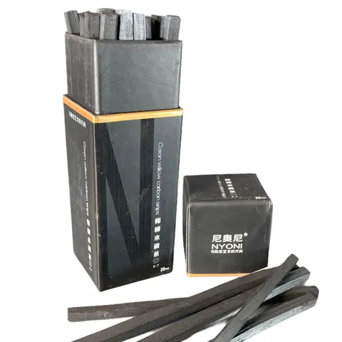 Nyoni - Cotton Willow Carbon Strips  - 5-7 mm / (SC 8137)