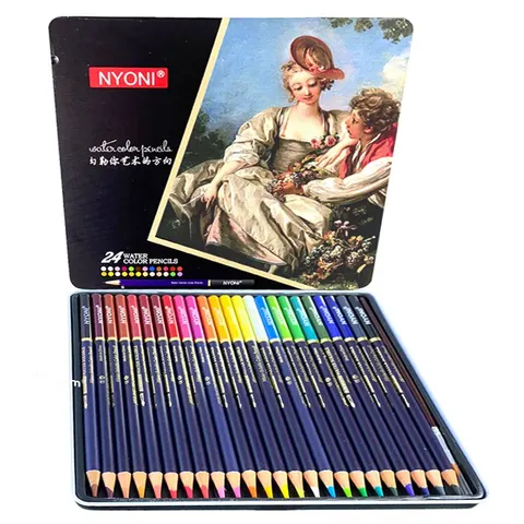 Nyoni - Water Color Pencils  - 24 Colors / (SC N2824)