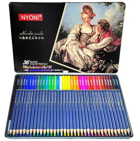 Nyoni - Water Color Pencils  - 36 Colors  / (SC N2836)