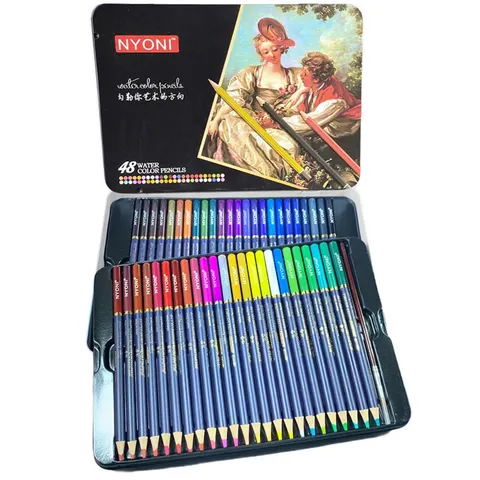 Nyoni - Water Color Pencils  - 48 Colors  / (SC N2848)