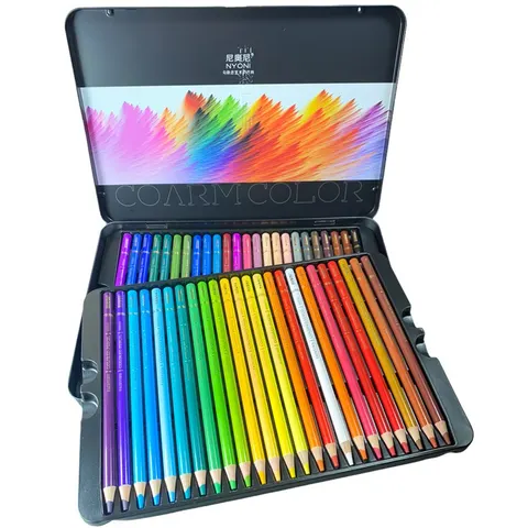 Nyoni - Oiled Color Pencils  - 48 Colors  / (SC N8520)