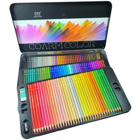 Nyoni - Oiled Color Pencils  - 120 Colors  / (SC N8520)