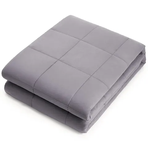 Sleepwell Science - Weighted Blanket - Click to Choose - 104cm x 152cm - 4.5Kg / Dark Grey