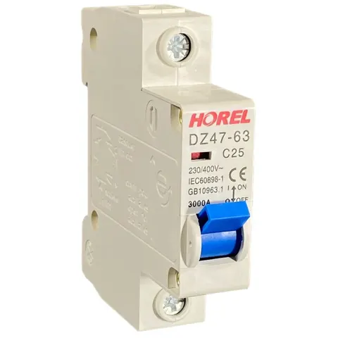 Miniture Circuit Breaker - 1 Pole - 25 Amp