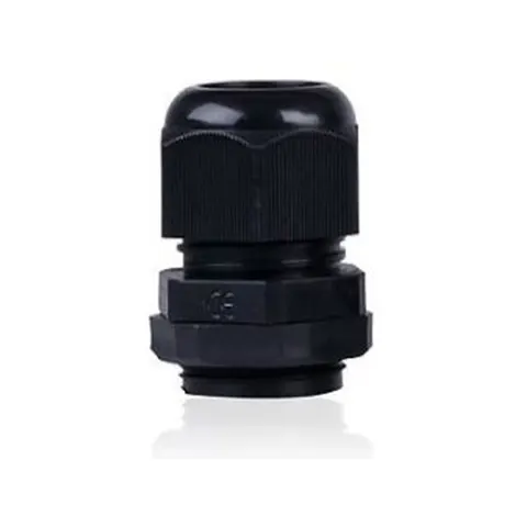 Black Nylon PG Cable Gland - 24mm / 1 Pack