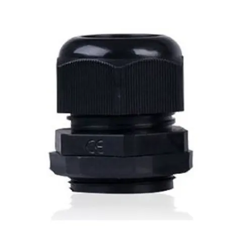 Black Nylon PG Cable Gland - 42mm / 1 Pack