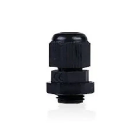 Black Nylon PG Cable Gland - 7mm / 100 Pack