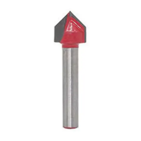 3D V Bit 90 Deg Cutter - 6*90deg - 10mm / 1/4 inch