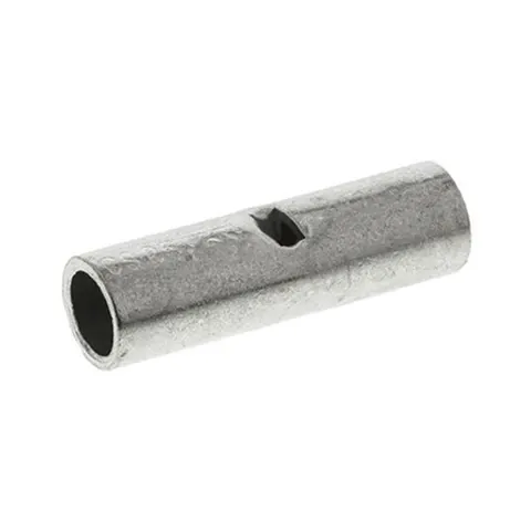 Straight Through Crimping Ferrule - Copper Butt Connector - Each - 10mm