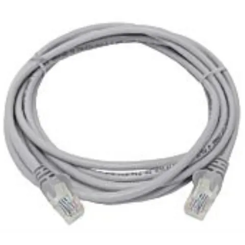 Fly Lead - Cat 6 - 3m - Patch Grey