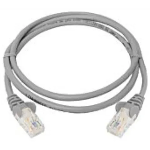 Fly Lead - Cat5e - 1m - Patch Grey