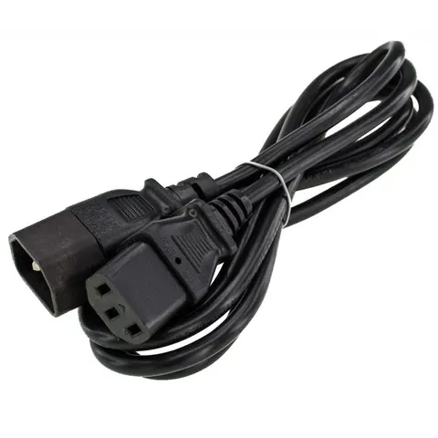 IEC Plug - Male to Female - 1m Long